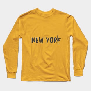 new york streets Long Sleeve T-Shirt